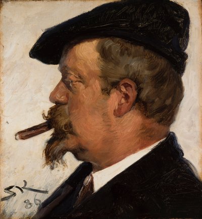 Vilhelm Rosenstand by Peder Severin Krøyer